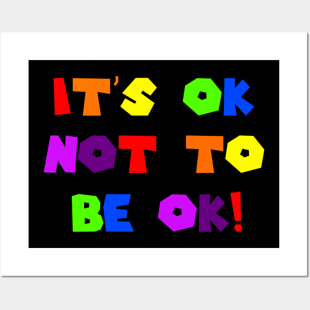 Be OK! Wall Art by FunkyStyles